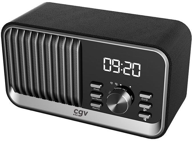 Radio FM portable - CVG - BeBop FM - Bluetooth - Batterie intégrée - Noir afbeelding 2