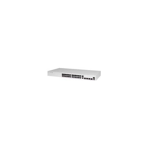 Alcatel-Lucent OmniSwitch 6360-24 - Switch - L3 - managed - 24 x 10/100/1000 + 2 x Combo Gigabit Ethernet/Gigabit SFP + 2 x 10 Gigabit SFP+ (Uplink) - an Rack montierbar (OS6360-24-EU) afbeelding 1