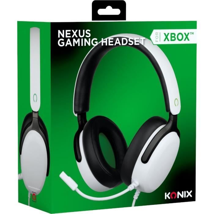 KONIX Wired Over-Ear Gaming Headset - Nexus Xbox Series X|S - 40 mm Drivers - Microphone