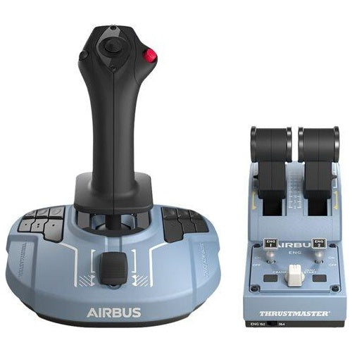 Thrustmaster Airbus Edition Schwarz - Blau USB Joystick Analog / Digital PC (2960842) afbeelding 1