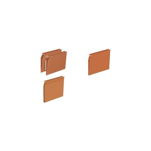 ELBA Dossiers suspendus DEFI FLEX, pour armoire, fond V orange, carton kraft 230 g/m2, entr'axe: 330 mm, barrette - 1 Stück (400126814) afbeelding 1