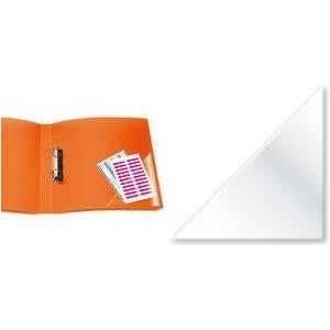 HERMA Self-Adhesive Triangle Pockets, 170 x 170 mm, Transparent - 1 Piece (1413)