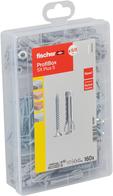 fischer Profi-Box - SX Plus+ S Dowel and Screw Assortment O 4.5/5/6/8 mm x 30/40/55 mm (567897)