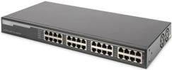 DIGITUS 16-port 10 G Ethernet PoE+ Injector 802.3at 250W DN-95116