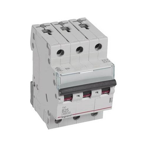 LEGRAND 403404 TX3 LS B25A 3p 6kA 3M afbeelding 1