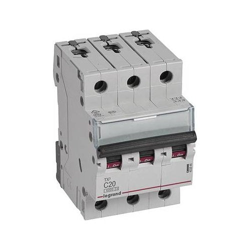 LEGRAND 403546 TX3 LS C20A 3p 6kA 3M afbeelding 1