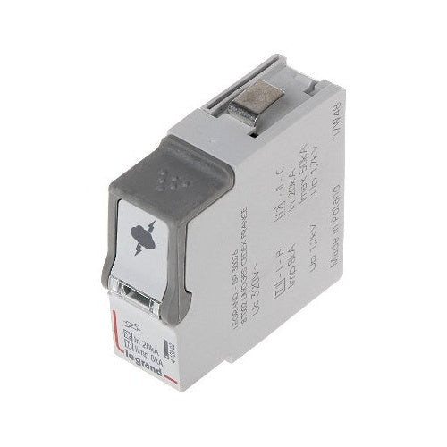 Legrand surge arrester insert B+C 8kA 320V afbeelding 1
