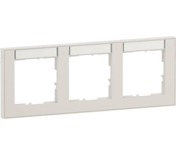 Legrand SEANO+3f Rahmen 765893horizontal m.Beschriftungsfeld (765893) afbeelding 1