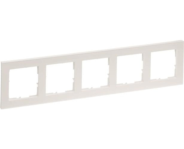 Legrand SEANO+5-fach Rahmen in 765185 der Farbausführung Ultraweiß 5 (765185) afbeelding 1