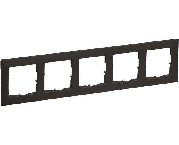 Legrand SEANO 5-fach Rahmen in 765475 der Farbausführung Anthrazit lackiert 5 (765475) afbeelding 1