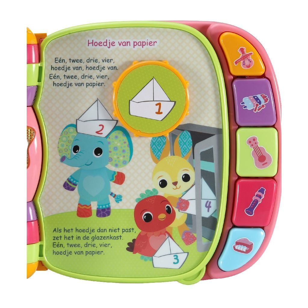 VTech Animal Friend Songbook + Light and Sound Pink