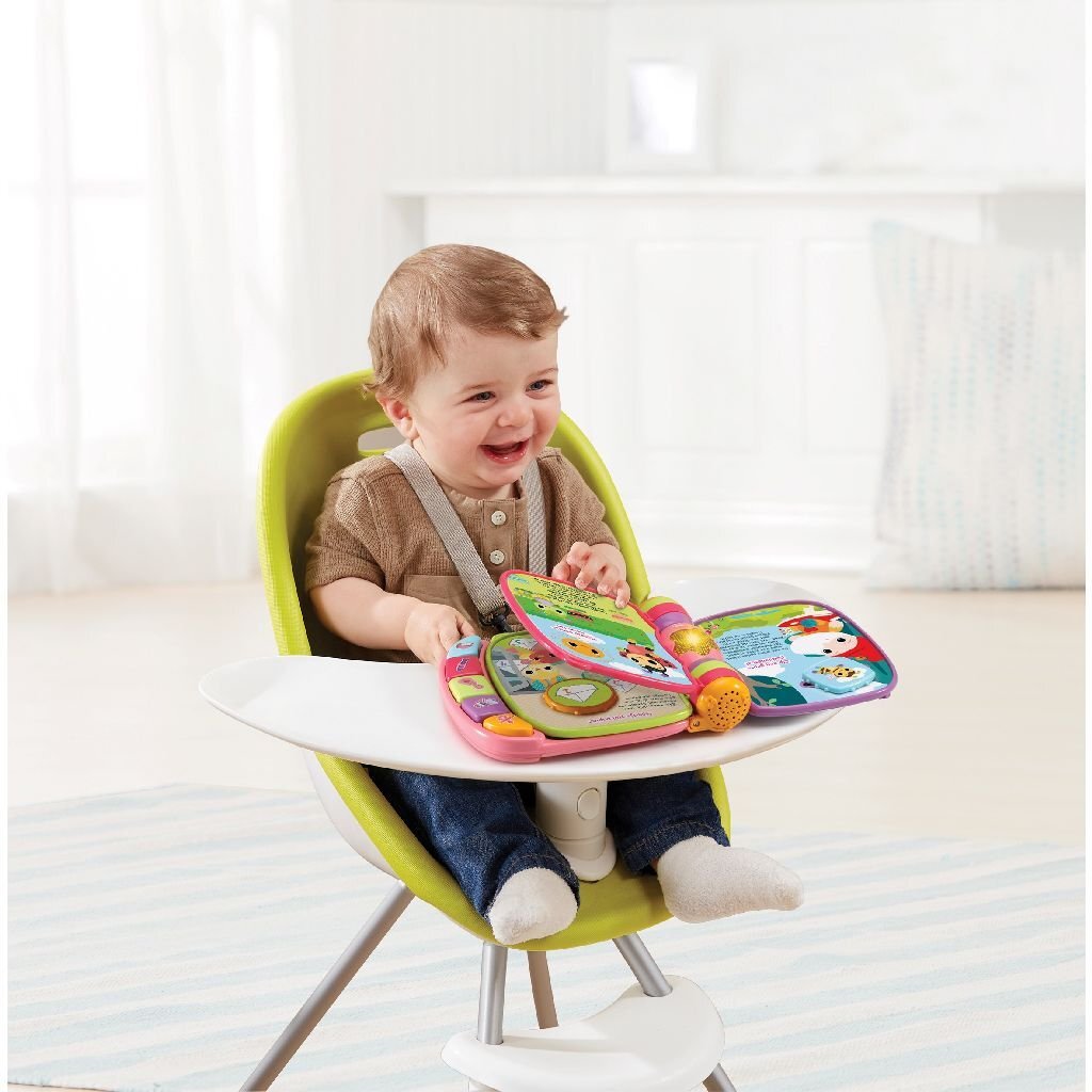VTech Animal Friend Songbook + Light and Sound Pink