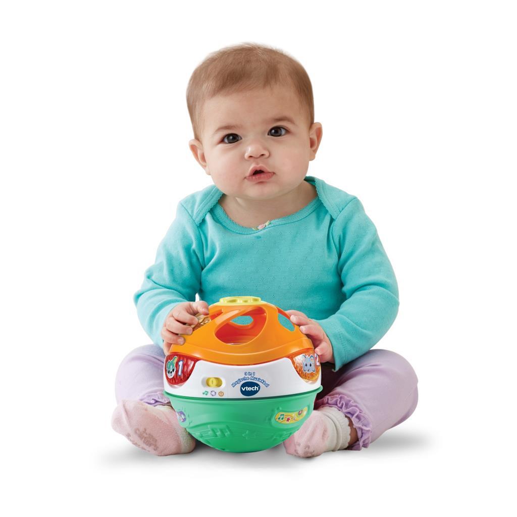 VTech Baby 3-in-1 Magical Musical Ball with Light for Children 9 Months and Up