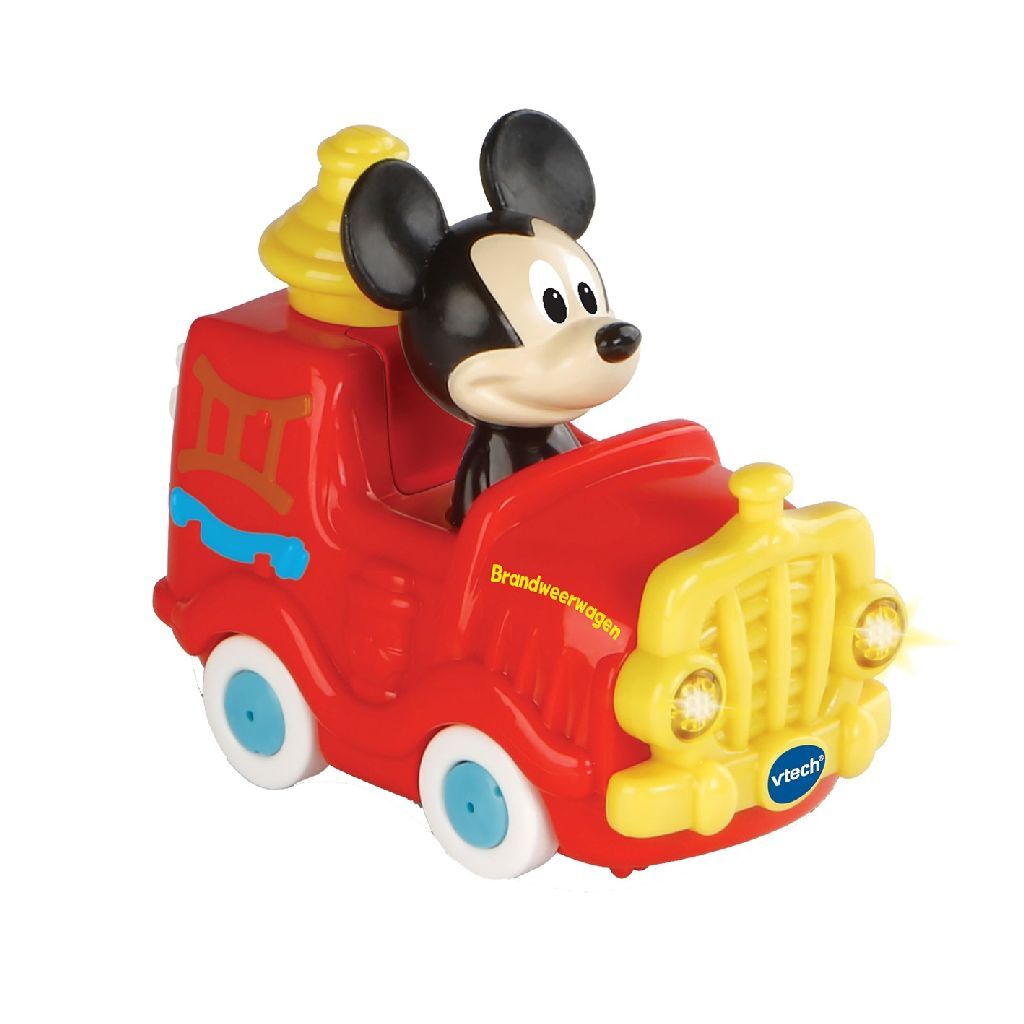 VTech Toot Toot Car Disney Mickey Fire Truck with Light and Sound for Children 1-3 Years