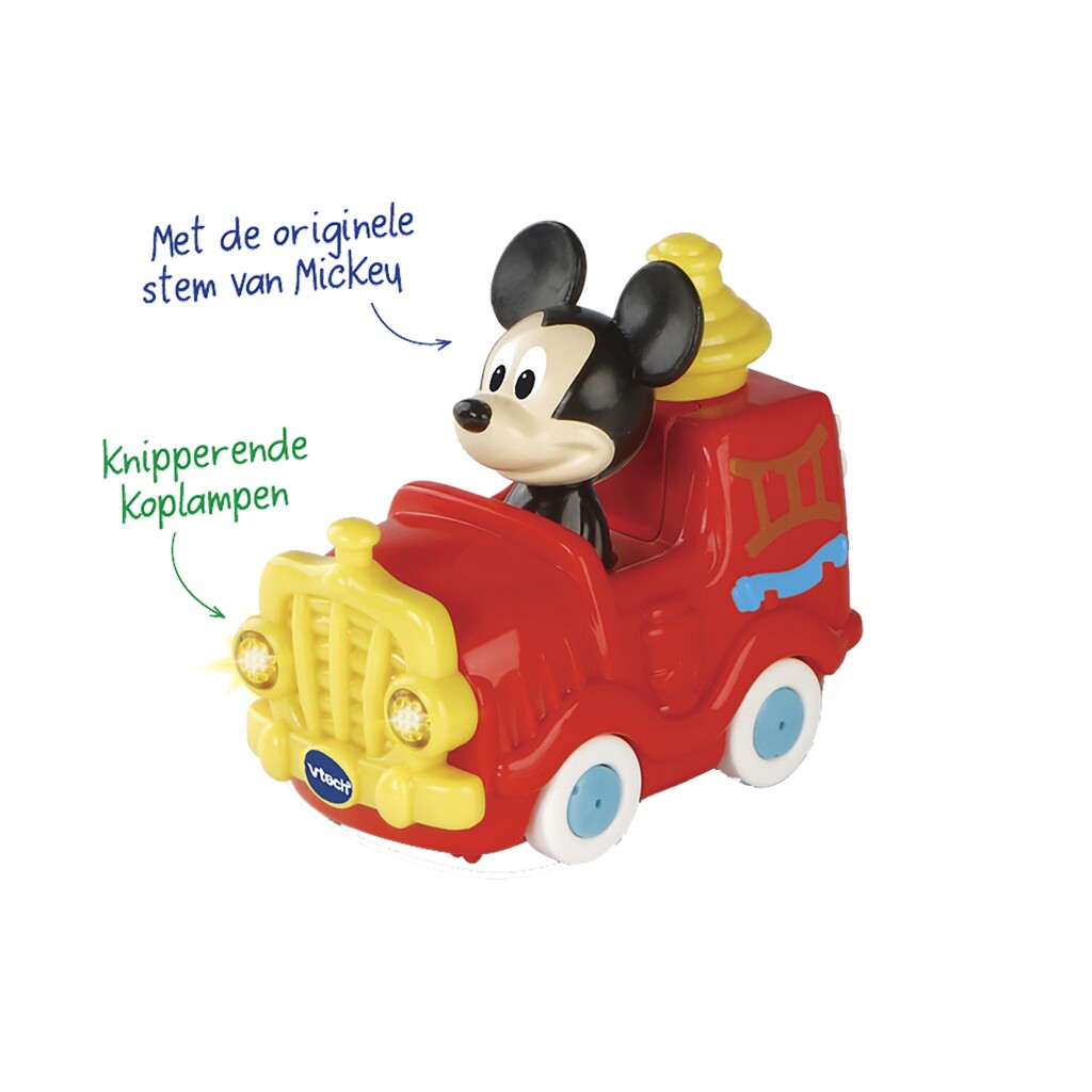 VTech Toot Toot Car Disney Mickey Fire Truck with Light and Sound for Children 1-3 Years