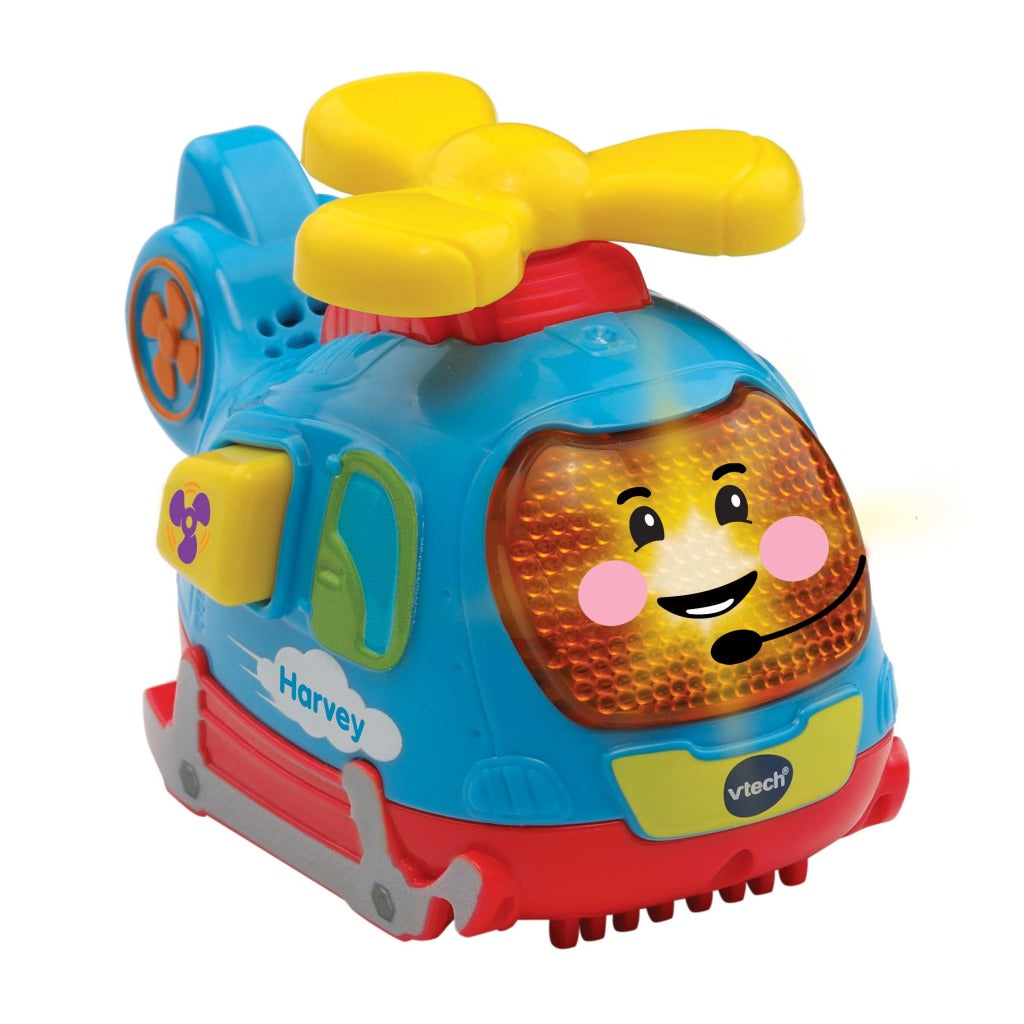 VTech Toot Toot Harvey Helicopter with Light and Sound for Children 1-5 Years