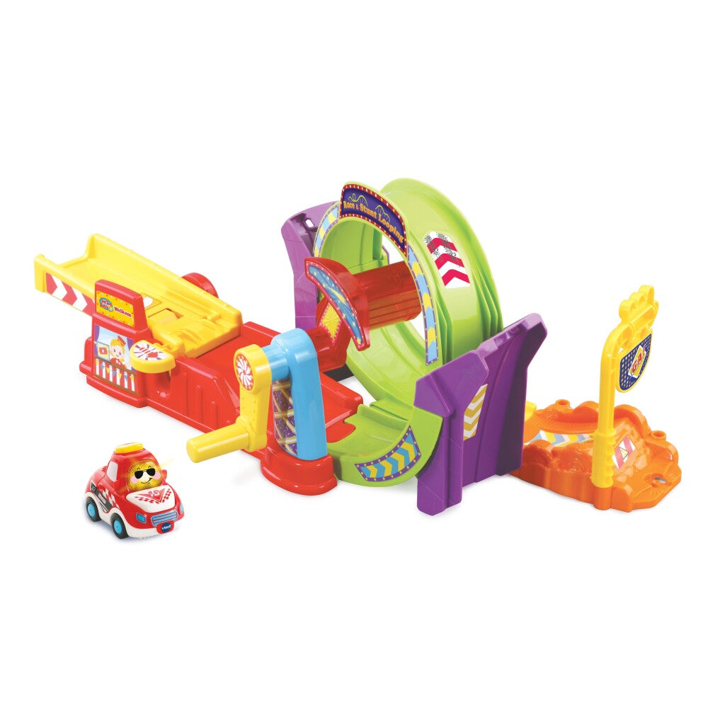 VTech Toot Toot Race and Stunt Looping with Car, Light and Sound for Children 1-5 Years