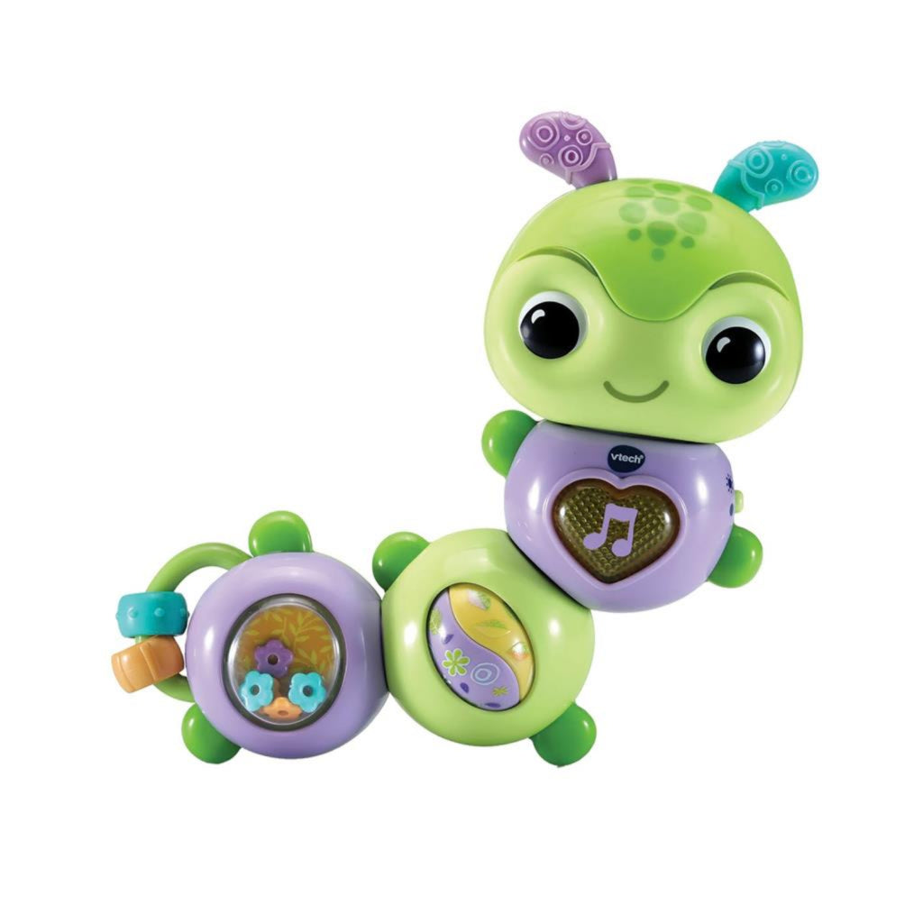 VTech Baby Spin and Wobble Caterpillar with Light and Sound for Children 0.5-2 Years