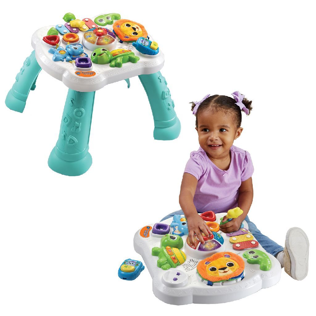 VTech Baby Animal Friends Play Table with Light and Sound - Multi-color
