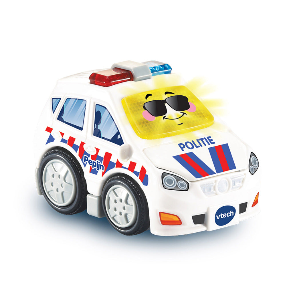 VTech Toot Toot Pepijn Police Car with Light and Sound - Suitable for Children 1+