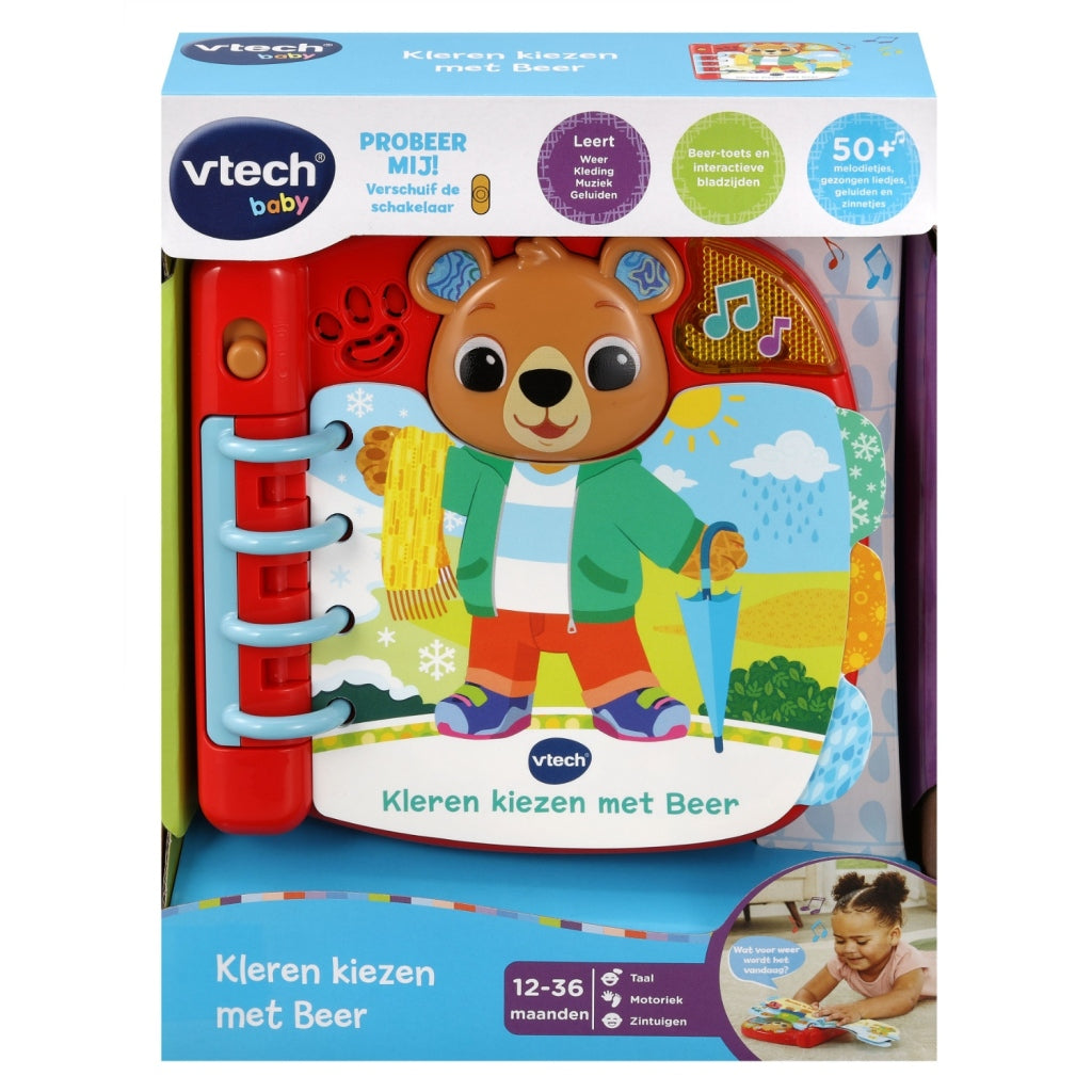 VTech Baby Clothes Choosing with Bear + Light and Sound
