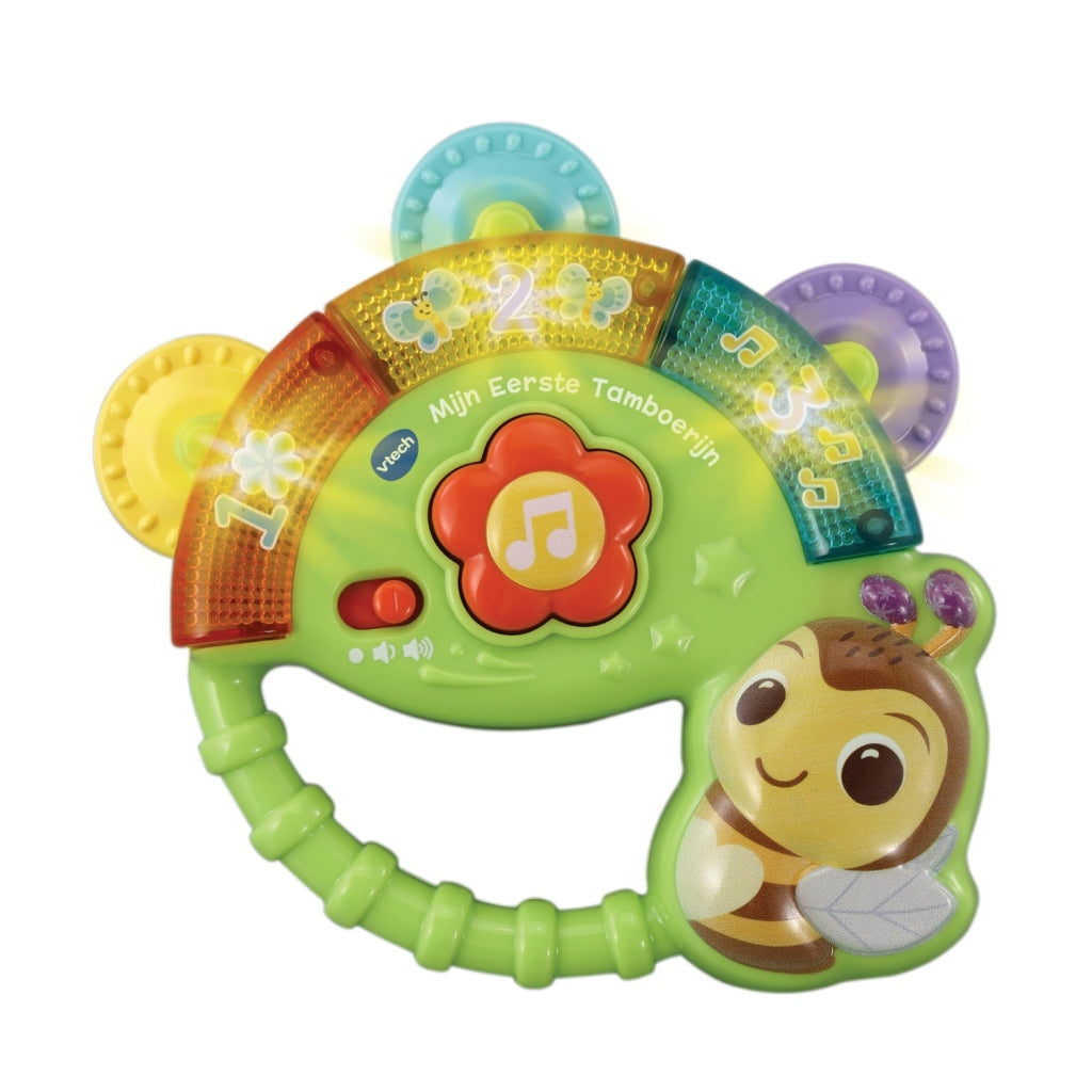 VTech Baby My First Tambourine with Light and Sound - Suitable for Children 0.25 to 3 Years