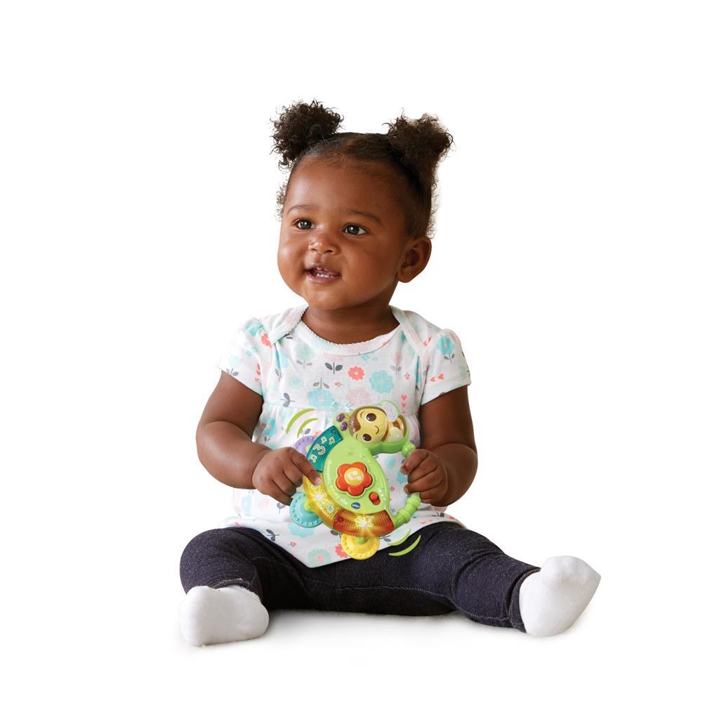 VTech Baby My First Tambourine with Light and Sound - Suitable for Children 0.25 to 3 Years