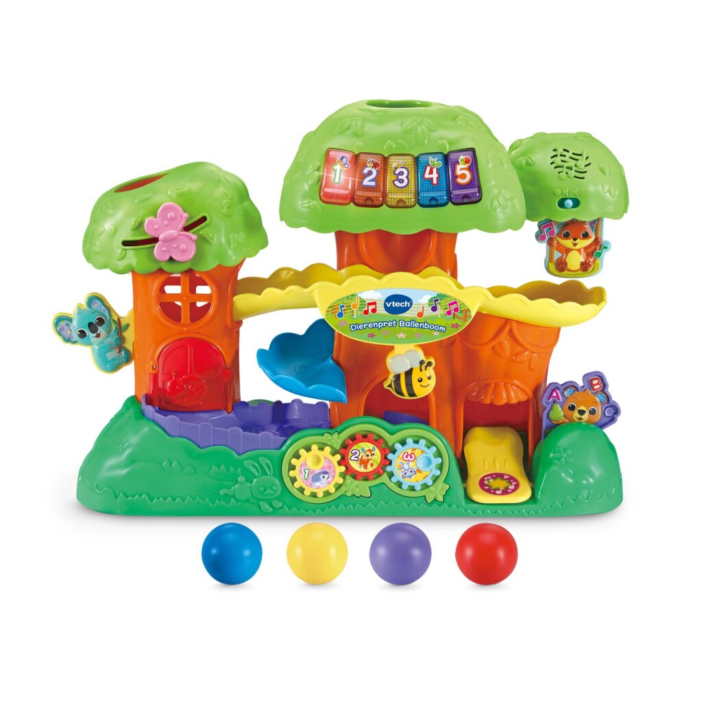 VTech Baby Animal Fun Ball Tree with Light and Sound - Suitable for Children 12+ Months