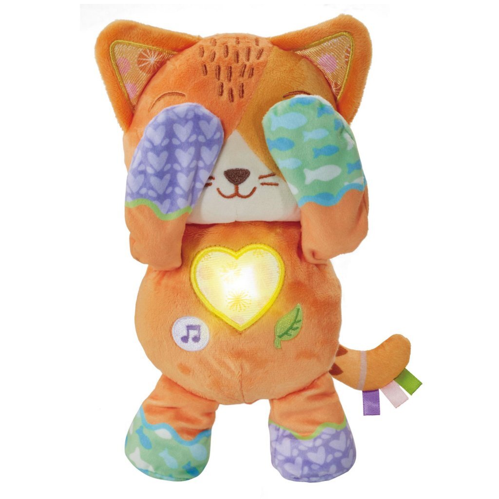 Vtech Baby Peek-a-Boo Plush Kitten with Light and Sound