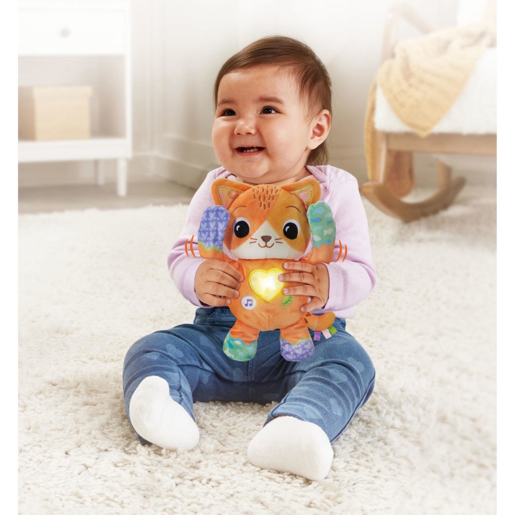 Vtech Baby Peek-a-Boo Plush Kitten with Light and Sound