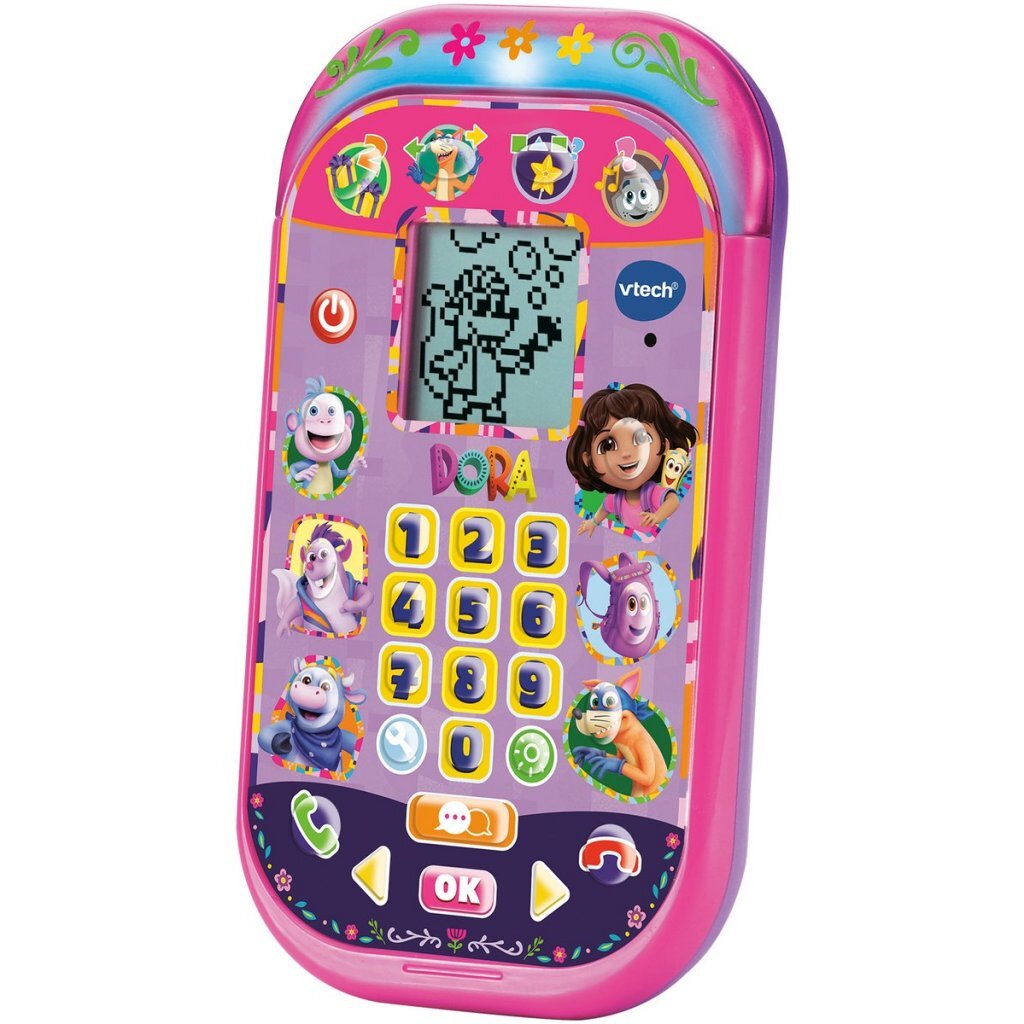 VTech Dora Discover & Learn Smartphone - Light and Sound - Educational Toy