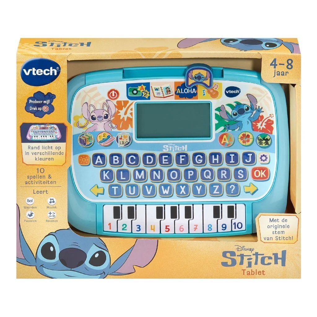 VTech Disney Stitch Tablet + Light and Sound