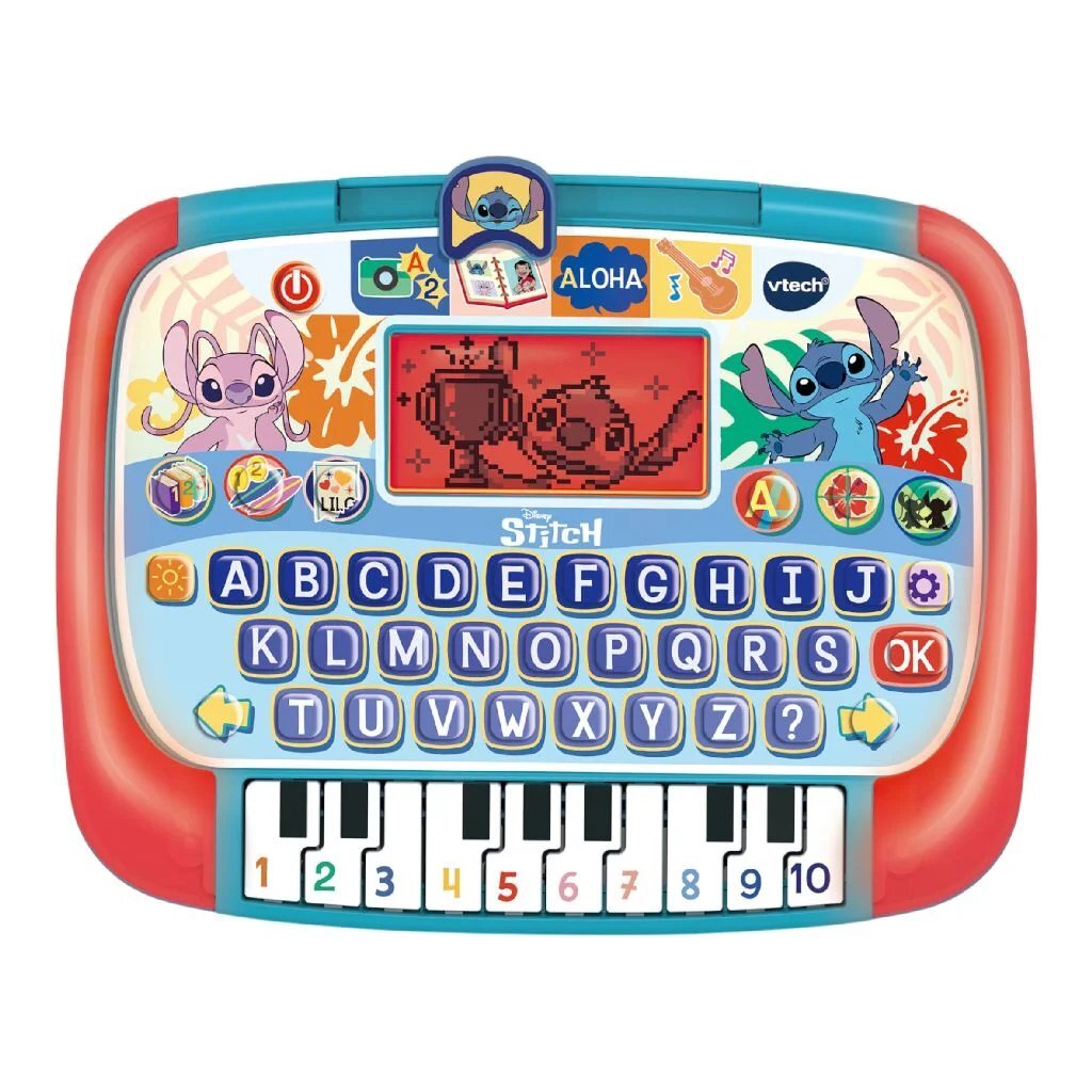 VTech Disney Stitch Tablet + Light and Sound