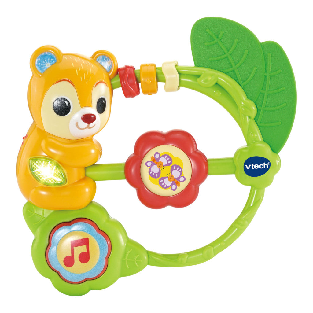 VTech Baby Happy Bear Rattle with Light and Sound