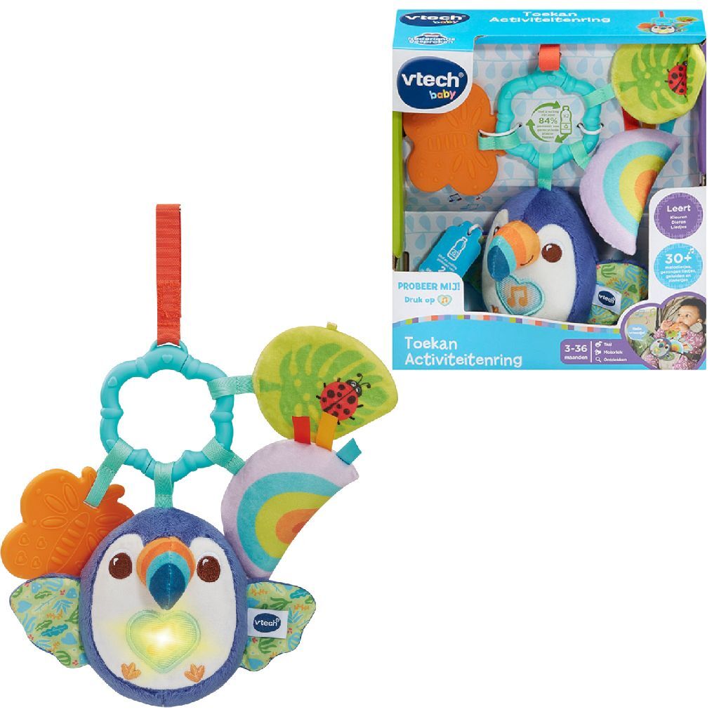VTech Baby Toucan Activity Ring with Light and Sound