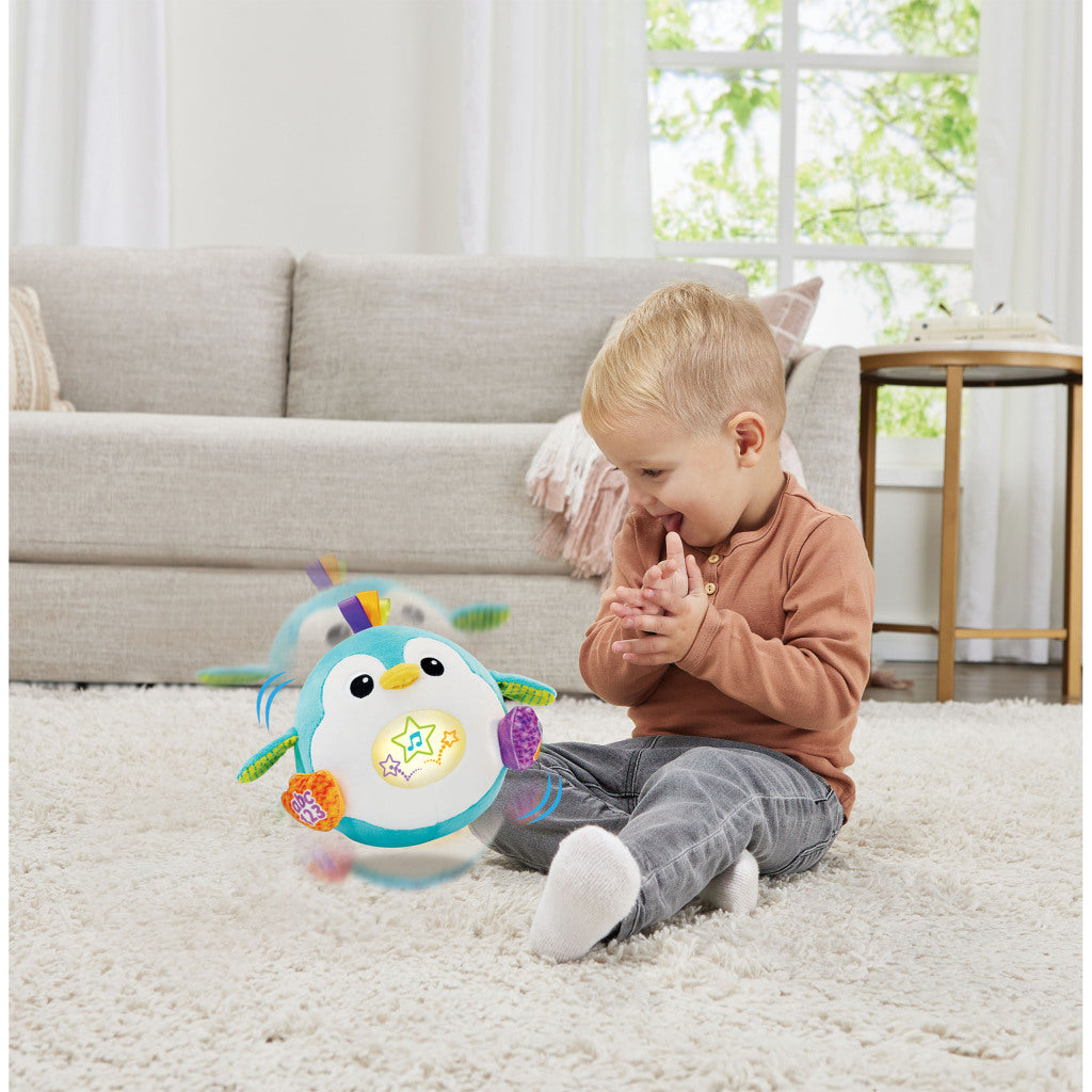 VTech Baby Stuiterpret Pingu&iuml;n + Licht en Geluid