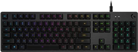 Logitech Gaming G512 - Mechanical Keyboard - Backlit - USB - QWERTY - Spanish - GX Brown Tactile