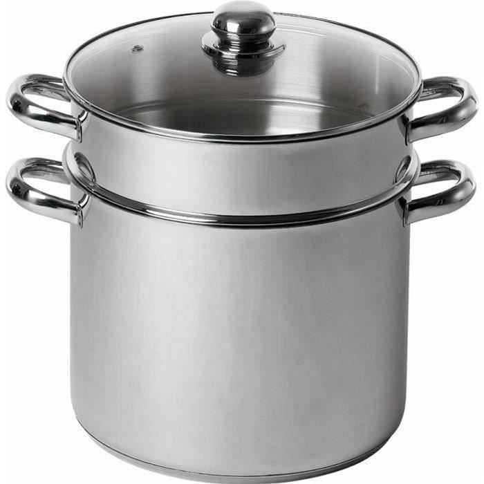 BAUMALU Stainless Steel Couscous Pot - 26 cm