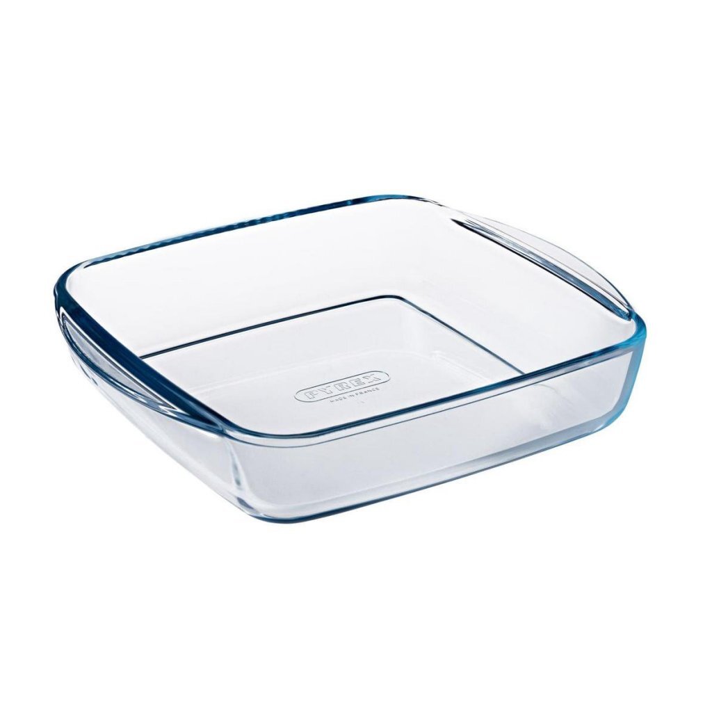 Pyrex Cook and Store Food Storage Container 1 L Glass/Green