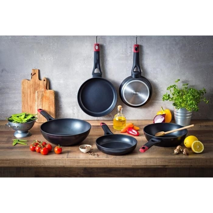 Poele profonde - PYREX - 1455027 - En aluminium forgé - Antiadhésif - 28 cm - Sans PFAS afbeelding 4