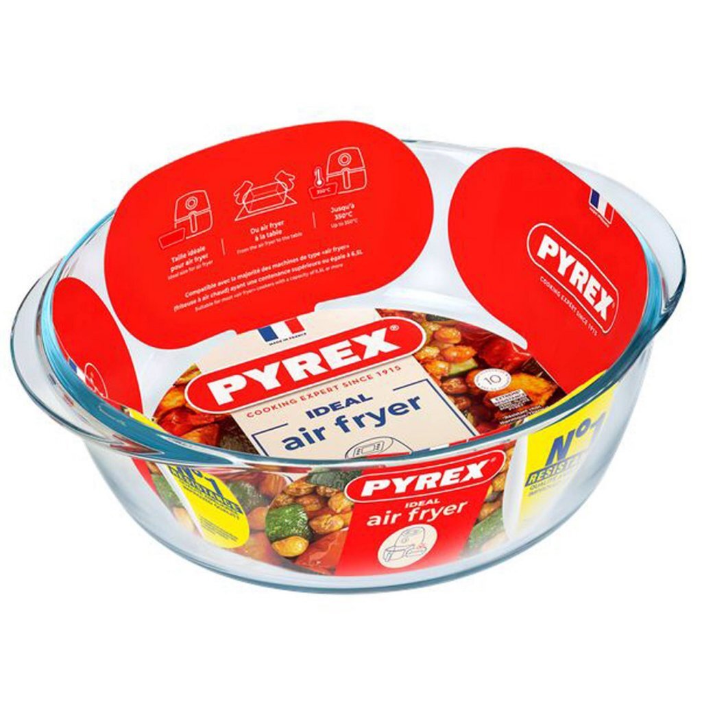 Pyrex Airfryer Glass Oven Dish 20x18x7 cm