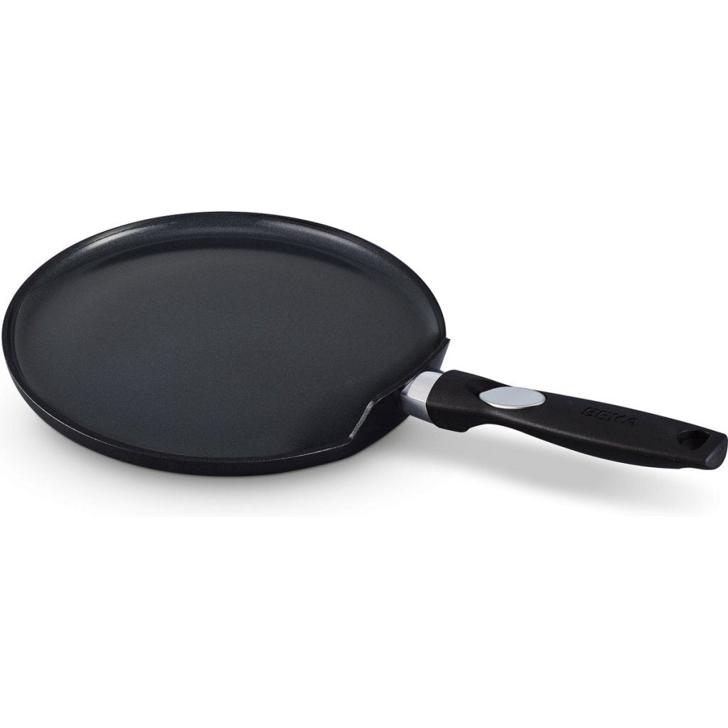 Beka Pro Induc Pancake Pan 24 cm Black - 100% PFAS-free, Ceramic Non-Stick, Induction Compatible