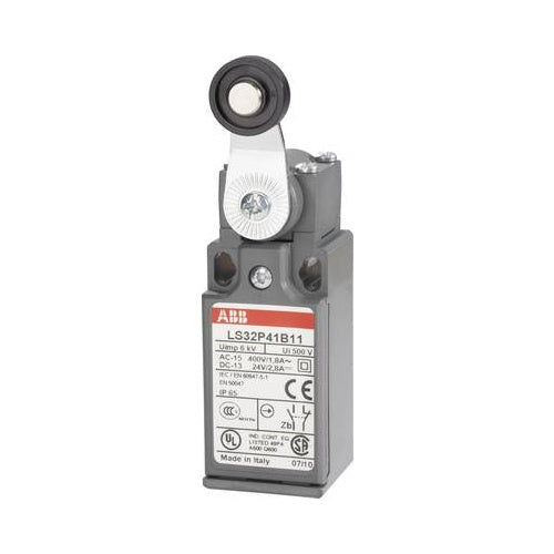 ABB Endschalter 400 V/AC 1.8 A Rollenhebel tastend LS32P41B11 IP65 1 St. (1SBV010341R1211) afbeelding 1