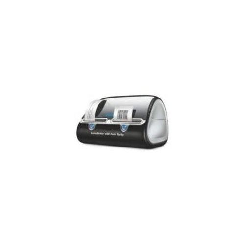 Dymo LabelWriter 450 Twin Turbo - Etikettendrucker - monochrom - direkt thermisch - Rolle (6,2 cm) - 600 x 300 dpi - bis zu 71 Etiketten/Min. - Kapazität: 2 Rollen - USB (S0838870) afbeelding 1