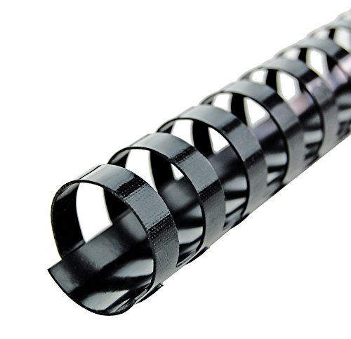 GBC CombBind - Plastic binding comb - 22 mm - 21 Ringe - A4 (210 x 297 mm) - 195 Blätter - black - 100 Stck. - für CombBind C110, C210, C250PRO (4028602)