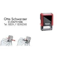 Trodat - Printy 4910 4.0 Text Stamping Machine - 3 Lines - Black - for D/ L/ A/ CH (53536)