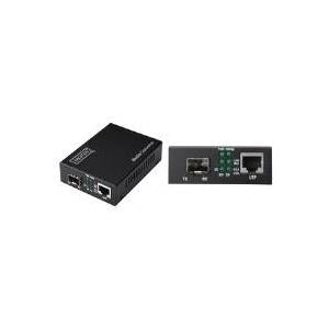DIGITUS Media Converter 1GbE RJ-45/ SFP up to 80 km DN-82130 10Base-T 100Base-TX 1000Base-T