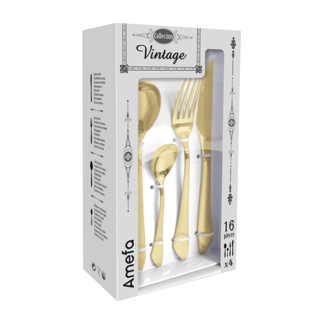 Amefa Vintage Collection 16-piece Champagne Cutlery Set