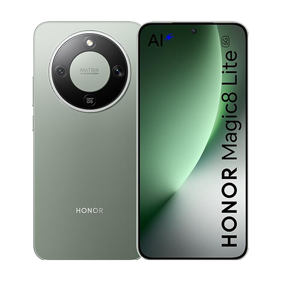 Honor Magic 8 Lite 5 G Smartphone - 512GB Storage - 8GB RAM - Forest Green - 6.79" AMOLED 5109BYRC