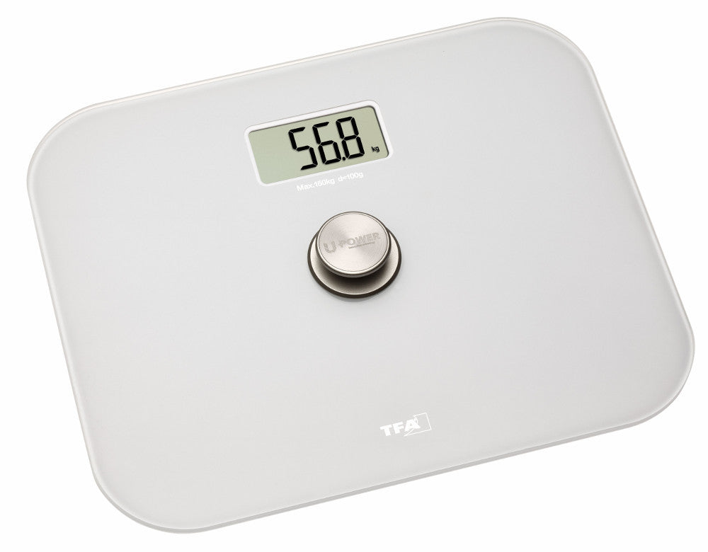 TFA ECO STEP Digital Personal Scale - Max 150 kg - White (50.1014.02)
